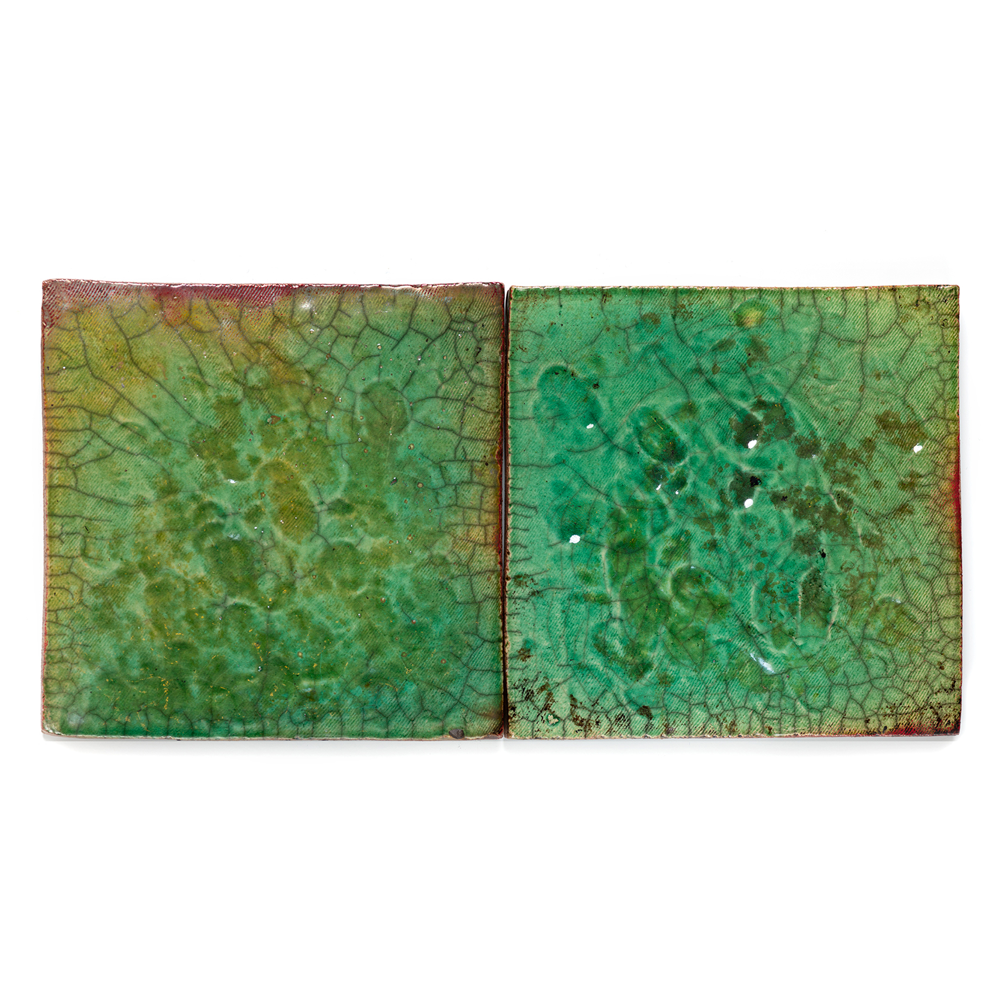 Square-Raku-Textured-Green-Small-II